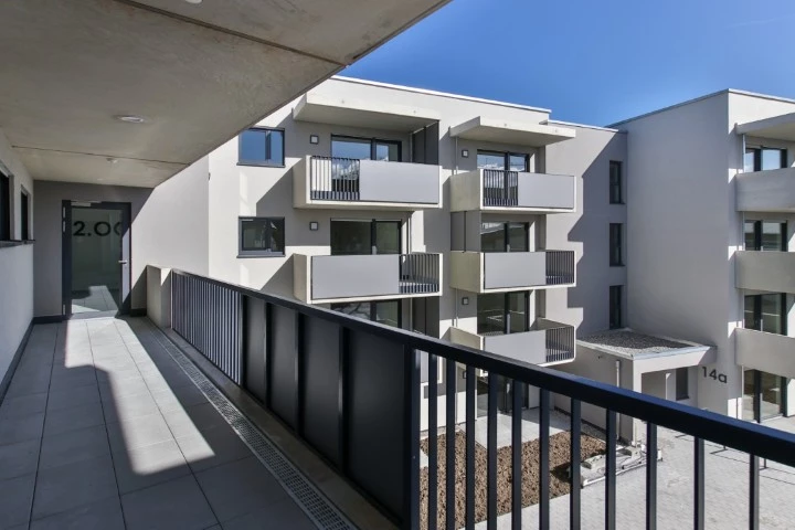 Nordfriedhofstraße in Augsburg, Außenansicht des Wohngebäudes